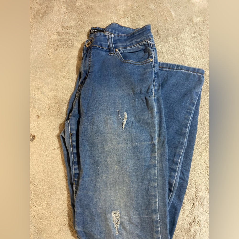 💜Wax Jean Women's Straight Leg Jeans - Blue💜